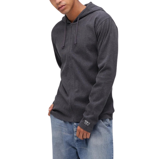 AVIREX DAILY RIB ZIP PARKA  "CHARCOAL" 7834930021-410
