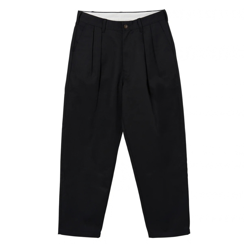 UNIVERSAL OVERALL RELAX  PANTS  "BLACK" HT-02