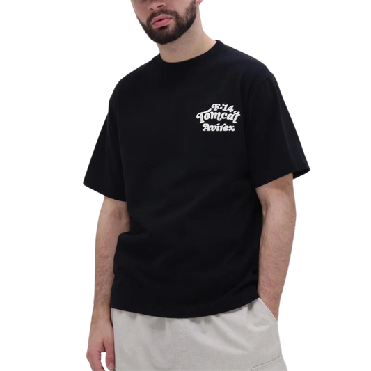 AVIREX SAGARA TOM CAT T-SHIRT "BLACK"  7834934036-010
