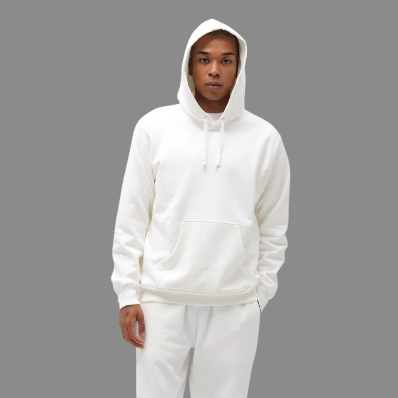 AVIREX DAILY PULLOVER SWEAT PARKA "OFF WHITE" 7833931004-033