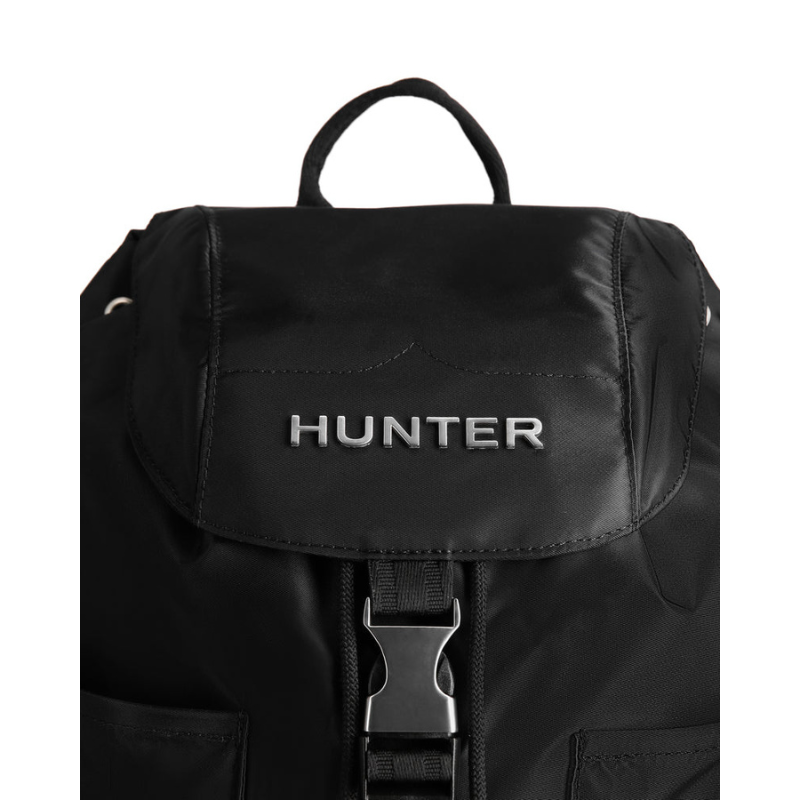 HUNTER PREMIUM NYLON MINI BACKPACK "BLACK" UBB5517NYL-BLK