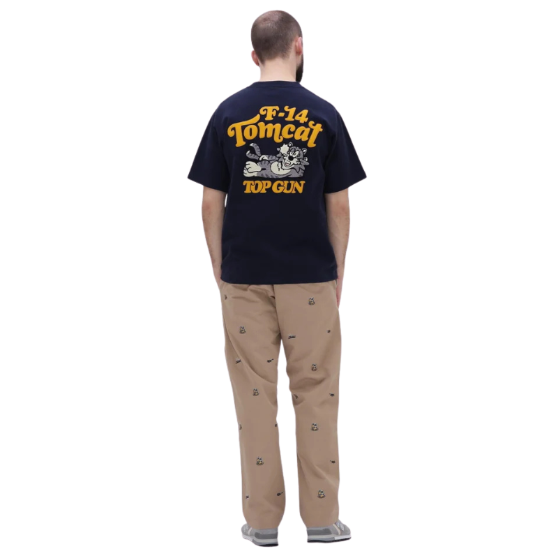 AVIREX SAGARA TOM CAT T-SHIRT "NAVY"  7834934036-120