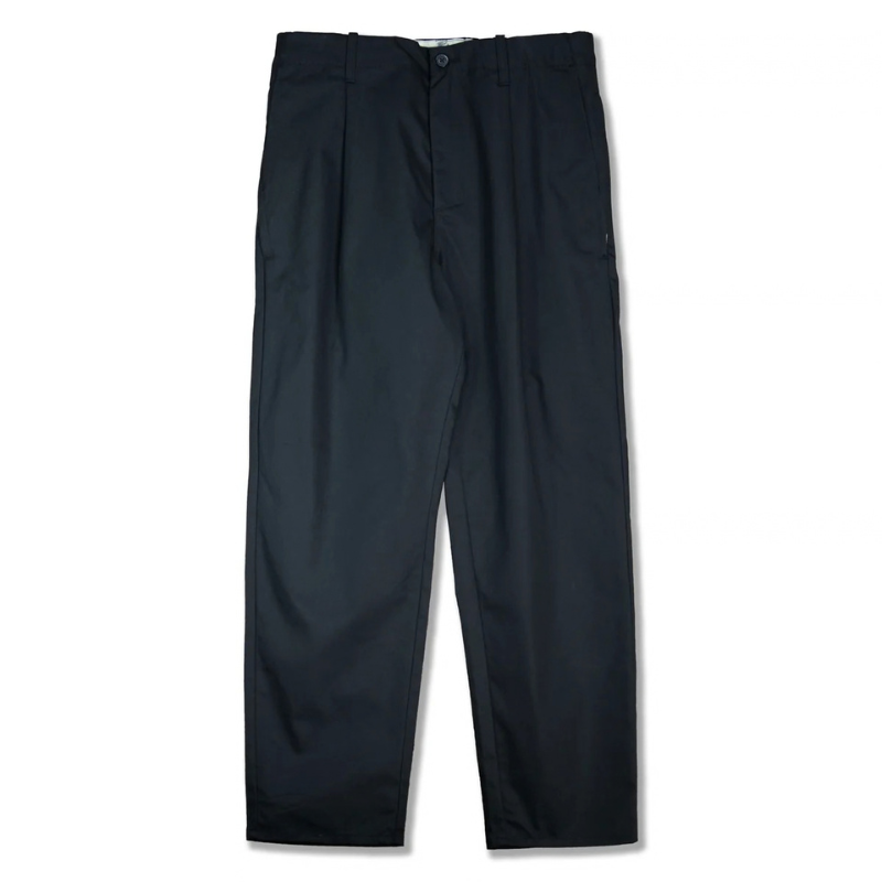 UNIVERSAL OVERALL ADDICTIVE TUCK TAPERD PANTS  "BLACK" PTU-05