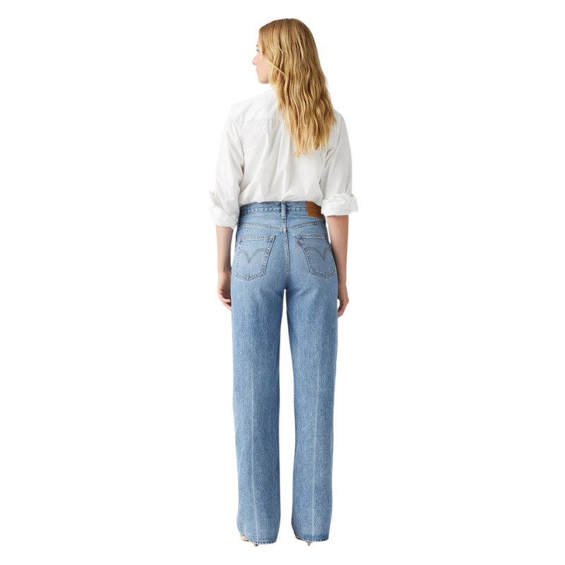 Levi’s RIBCAGE WIDE LEG JEANS "MEDIUM INDIGO" A6081-0020