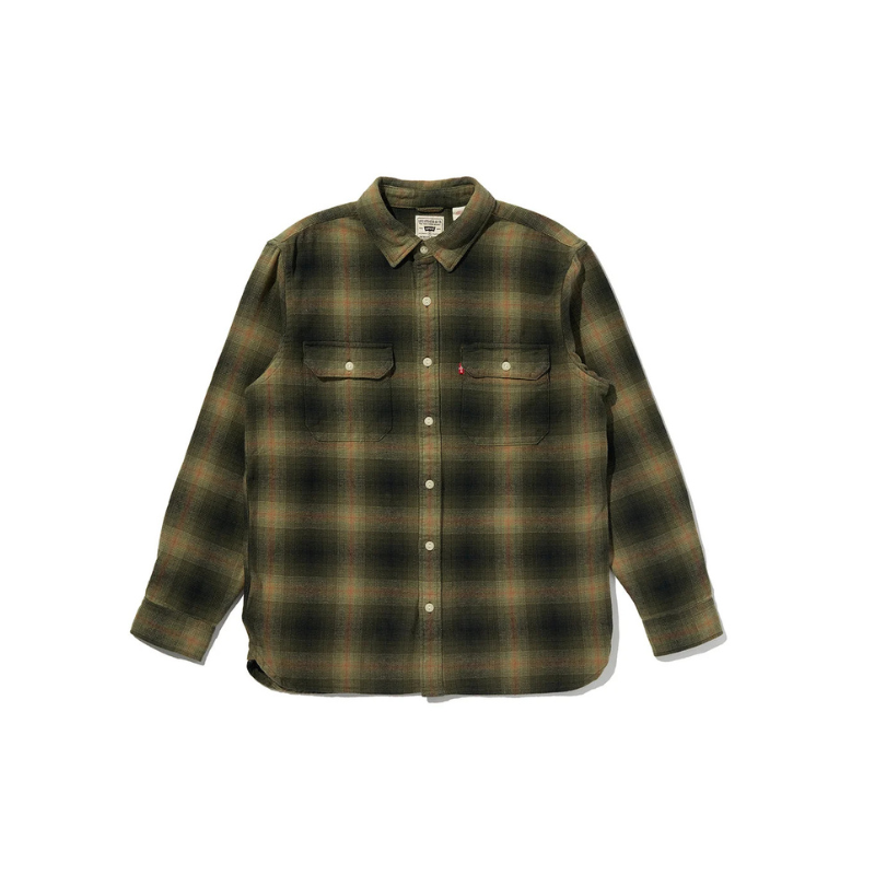 Levi’s JACKSON WORKER OVER SHIRT "GREEN" 19573-0304