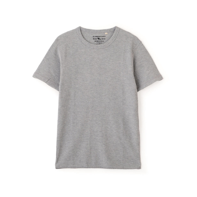 AVIREX DAILY THERMAL CREW NECK T-SHIRT  "GRAY" 7836934017-020