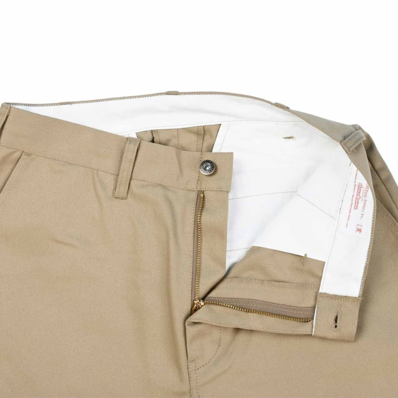 UNIVERSAL OVERALL VOLUME  PANTS  "BEIGE "HT-03