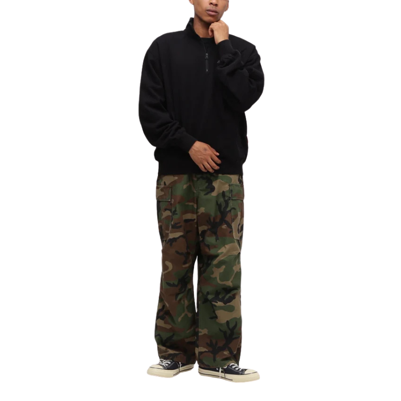 AVIREX NYLON/COTTON M-65 FATIGUE PANTS  "OLIVE CAMO" 7835910018-311