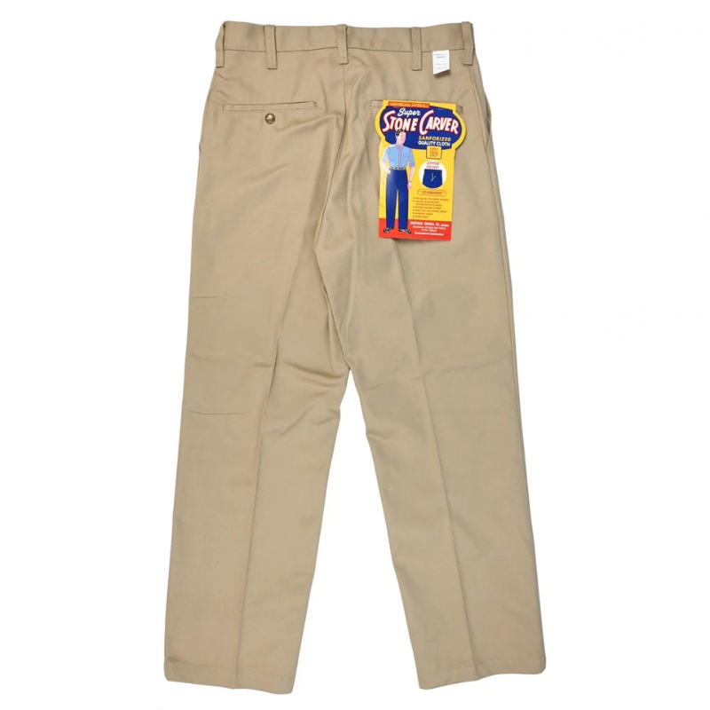 UNIVERSAL OVERALL ORIGINAL  PANTS  "BEIGE" HT-01