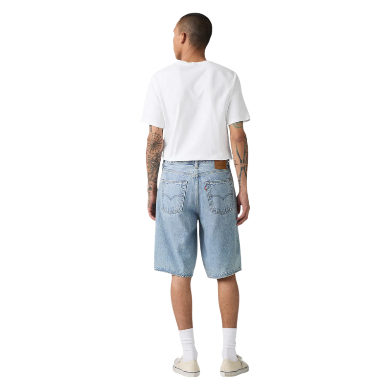 Levi’s 478 BAGGY SHORTS JEANS "LIGHT INDIGO" 001JM-0006