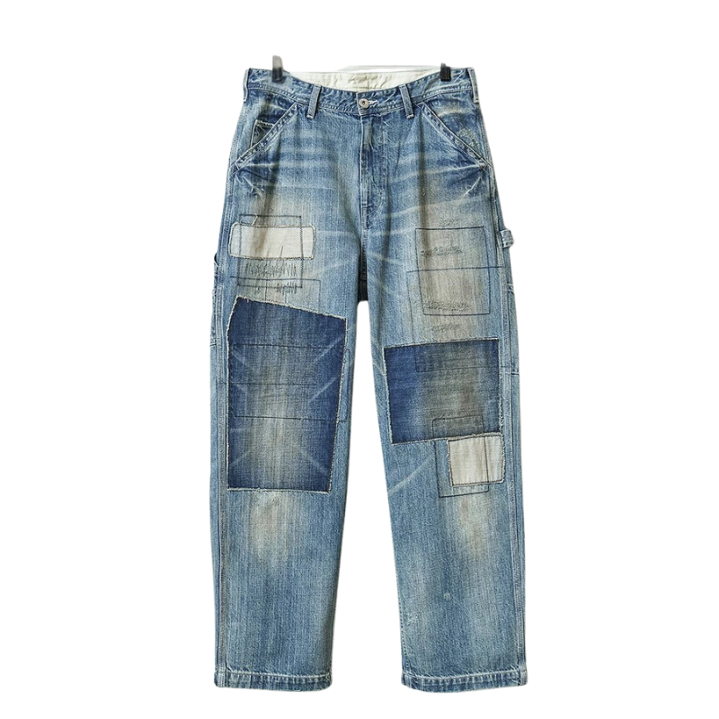 UNIVERSAL OVERALL PAINTER PANTS  "REMAKE" HT2433601-C