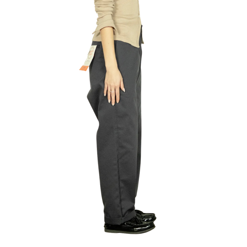 UNIVERSAL OVERALL ADDICTIVE TUCK STANDARD PANTS  "CHARCOAL" PTU-03
