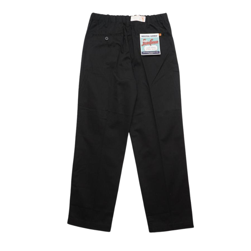 UNIVERSAL OVERALL STANDARD FIT PANTS  "BLACK" PTF-03