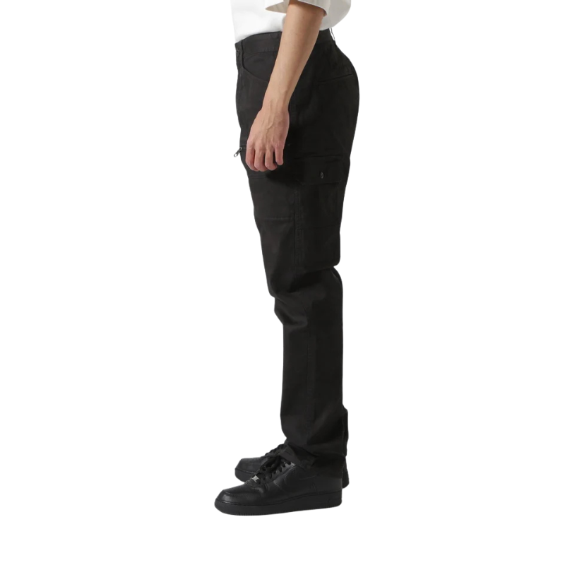 AVIREX STRETCH DOBBY 8-POCKET PANT  "BLACK CAMO" 7836910026-012