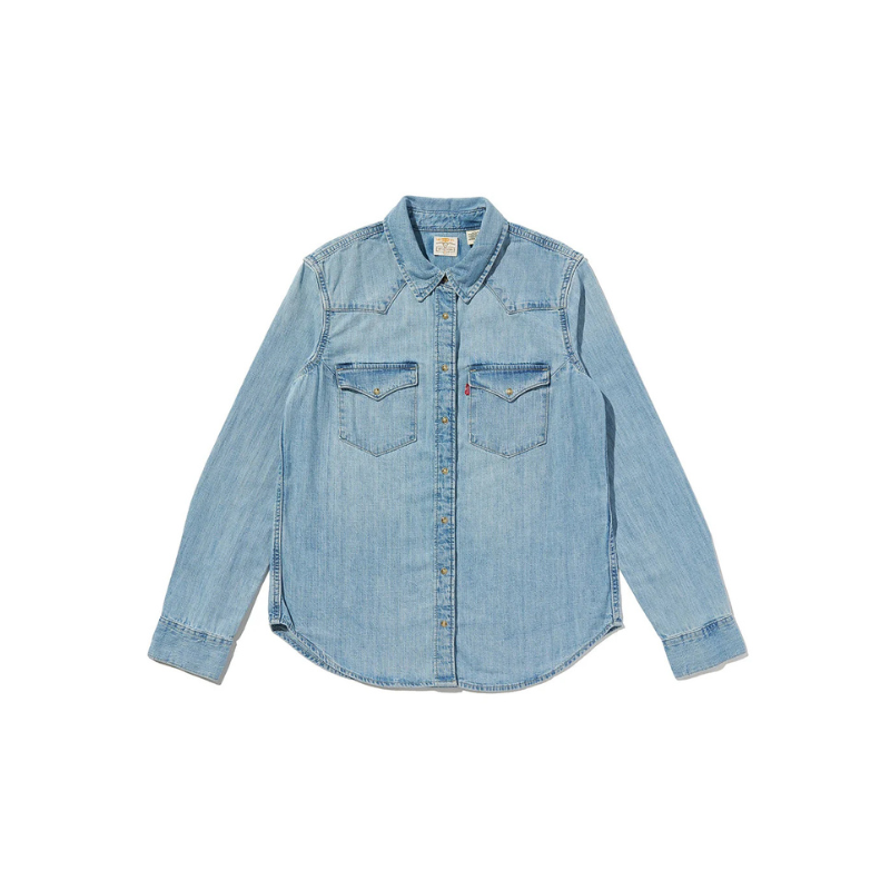 Levi’s HERITAGE WESTERN DENIM SHIRT "MEDIUM INDIGO" 007WT-0005