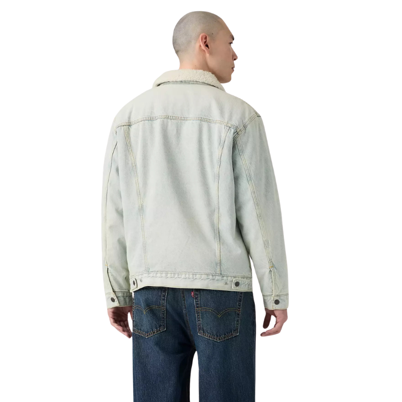 Levi’s RELAXED SHERPA TRUCKER JACKET "LIGHT INDIGO" A5784-0045