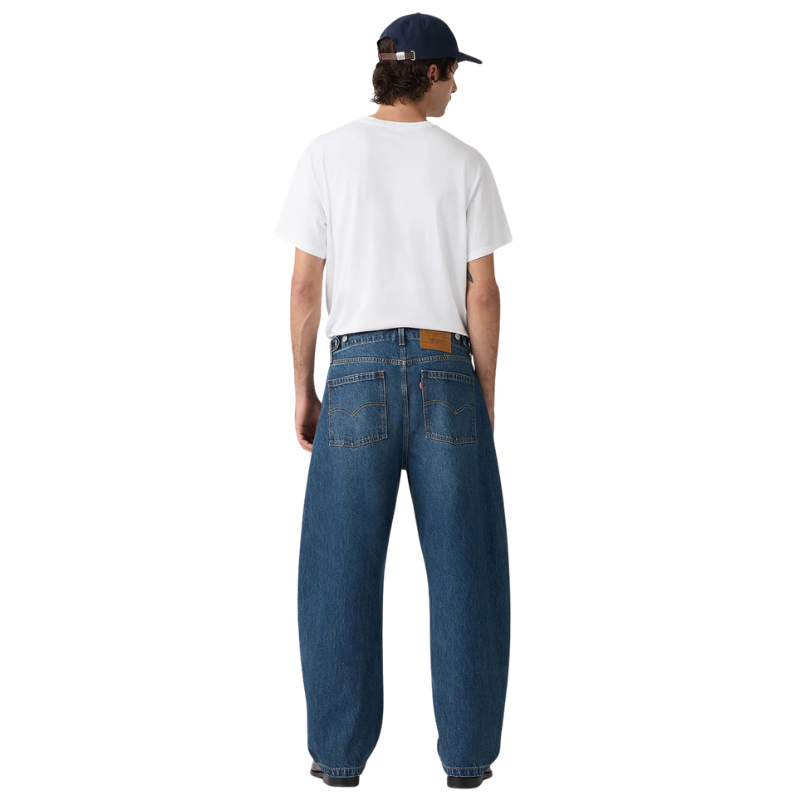 Levi’s BAGGY BARREL JEANS "MEDIUM INDIGO" 0057O-0001