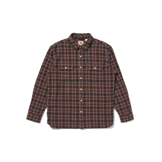 Levi’s JACKSON WORKER OVER SHIRT "BURGUNDY" 19573-0309
