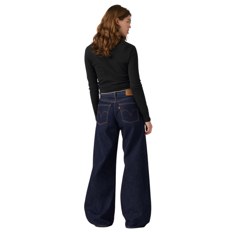 Levi’s TEARDROP WIDE LEG JEANS "DARK INDIGO" 0098S-0001