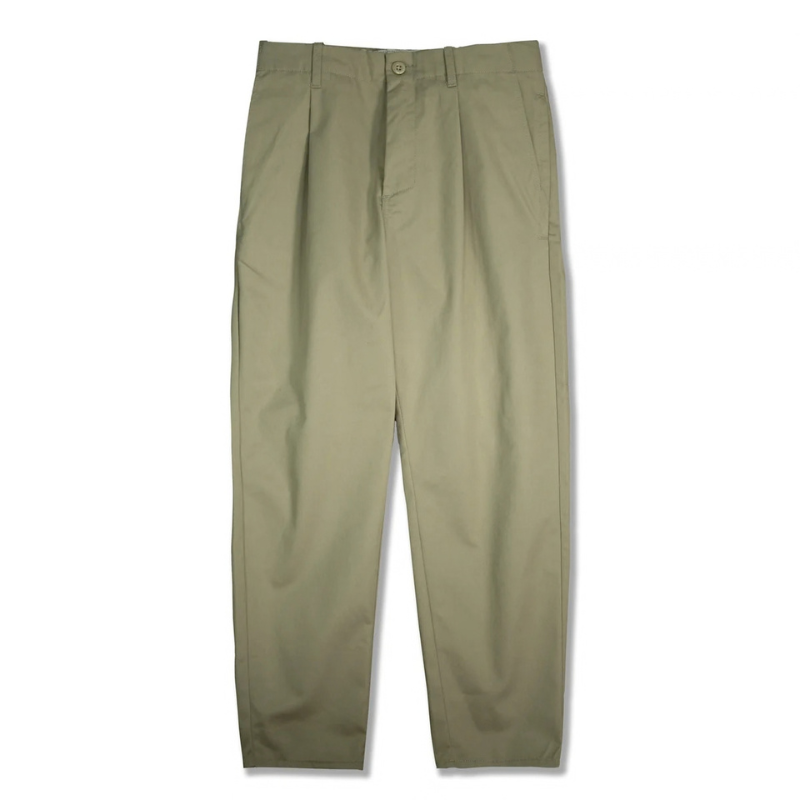 UNIVERSAL OVERALL ADDICTIVE TUCK TAPERD PANTS  "C.BEIGE" PTU-05