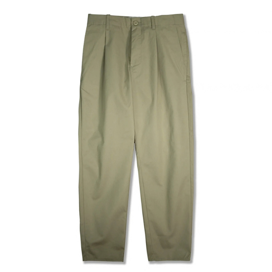 UNIVERSAL OVERALL ADDICTIVE TUCK TAPERD PANTS  "C.BEIGE" PTU-05