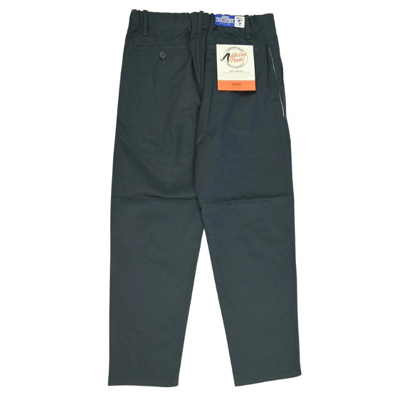 UNIVERSAL OVERALL ADDICTIVE TUCK TAPERD PANTS  "CHARCOAL" PTU-05