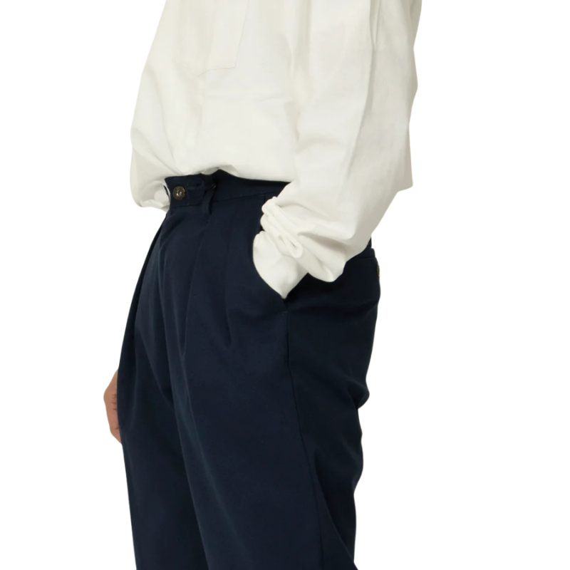 UNIVERSAL OVERALL RELAX  PANTS  "NAVY" HT-02