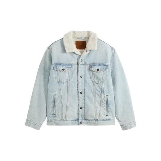 Levi’s RELAXED SHERPA TRUCKER JACKET "LIGHT INDIGO" A5784-0045