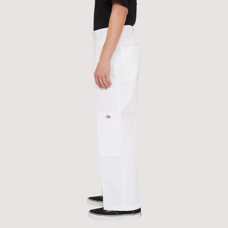 Dickies 85283 DOUBLE KNEE WORK PANTS  "WHITE" DB0009-0018