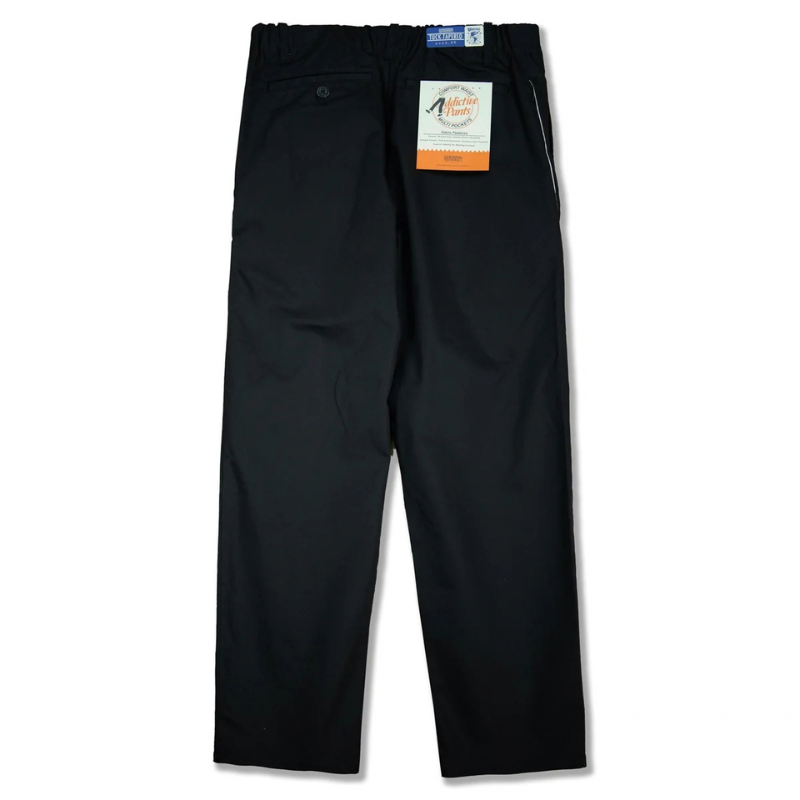 UNIVERSAL OVERALL ADDICTIVE TUCK TAPERD PANTS  "BLACK" PTU-05