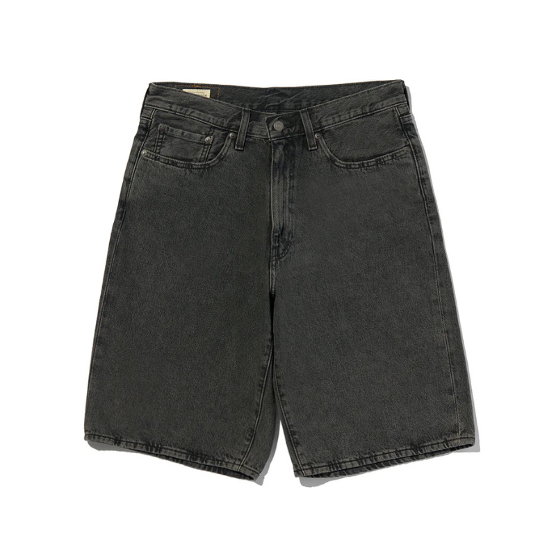 Levi’s 478 BAGGY SHORTS JEANS "BLACK" 001JM-0000