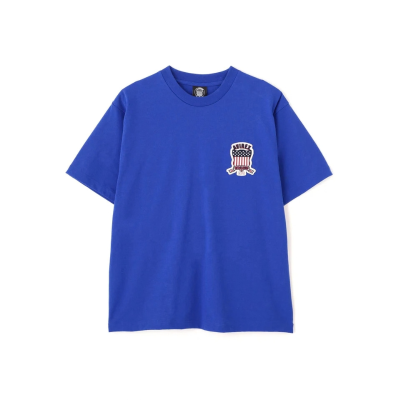 AVIREX SIGNATURE VARSITY LOGO T-SHIRT "BLUE"  7836934016-110