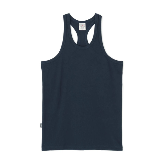 AVIREX DAILY RIB TANK TOP BACK CROSS  "ROYAL" 7835937001-440