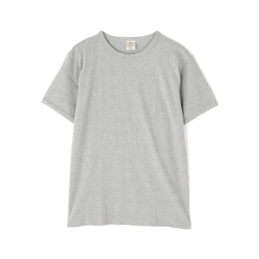 AVIREX DAILY RIB S/S CREW NECK T-SHIRT  "GRAY" 7835934006-020
