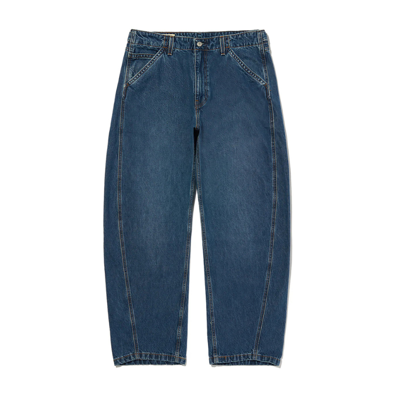 Levi’s BAGGY BARREL JEANS "MEDIUM INDIGO" 0057O-0001