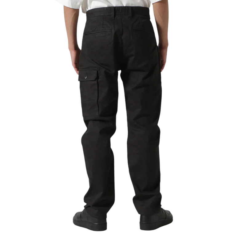 AVIREX STRETCH DOBBY 8-POCKET PANT  "BLACK CAMO" 7836910026-012