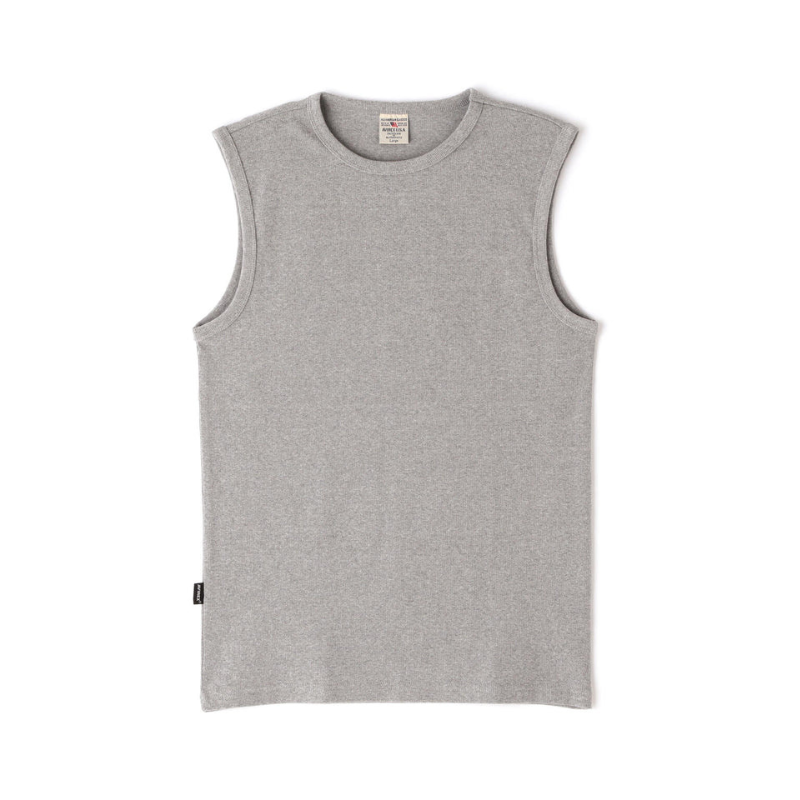 AVIREX DAILY NO SLEEVE SHIRT  "GRAY" 7835935001-020