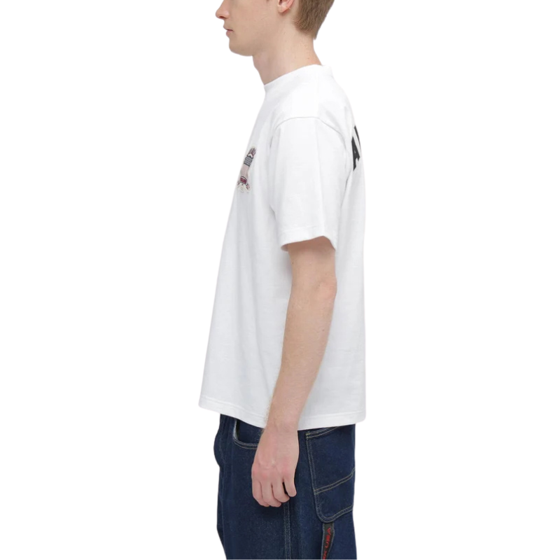 AVIREX SIGNATURE VARSITY LOGO T-SHIRT "WHITE"  7836934016-030