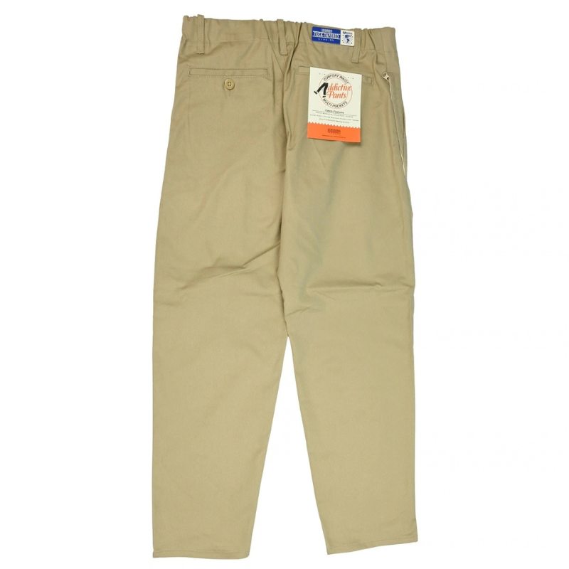 UNIVERSAL OVERALL ADDICTIVE TUCK TAPERD PANTS  "C.BEIGE" PTU-05