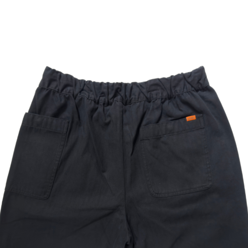 UNIVERSAL OVERALL CHILLPAN TAPERED PANTS  "BLACK " U2633630-C