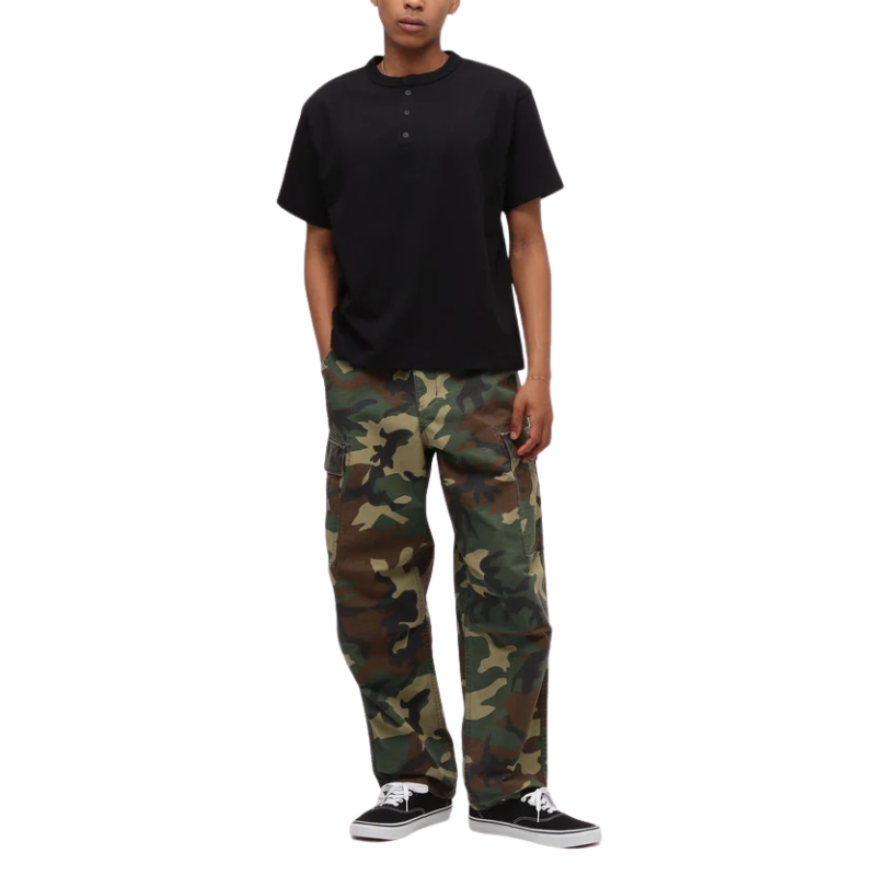 AVIREX COTTON RIPSTOP CARGO PANTS  "CAMO" 7835910011-384