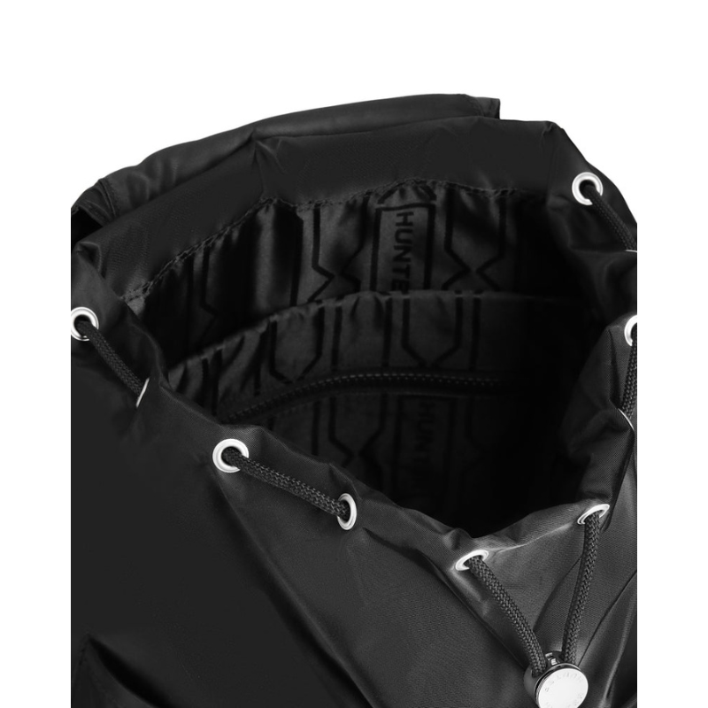 HUNTER PREMIUM NYLON MINI BACKPACK "BLACK" UBB5517NYL-BLK
