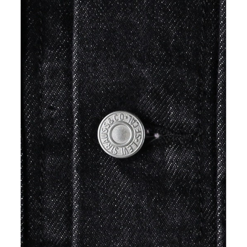 Levi’s TYPE I TRUCKER JACKET SELVEDGE "BLACK" 007X8-0000