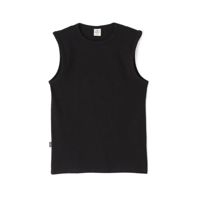 AVIREX DAILY NO SLEEVE SHIRT  "BLACK" 7835935001-010