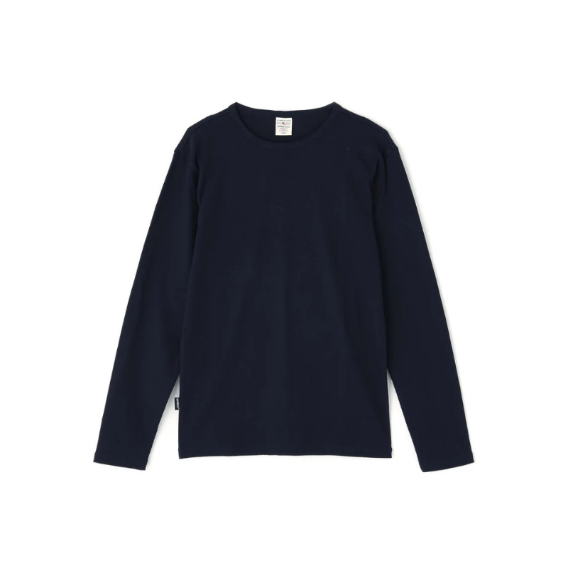 AVIREX DAILY RIB L/S CREW NECK T-SHIRT  "ROYAL" 7834930019-440