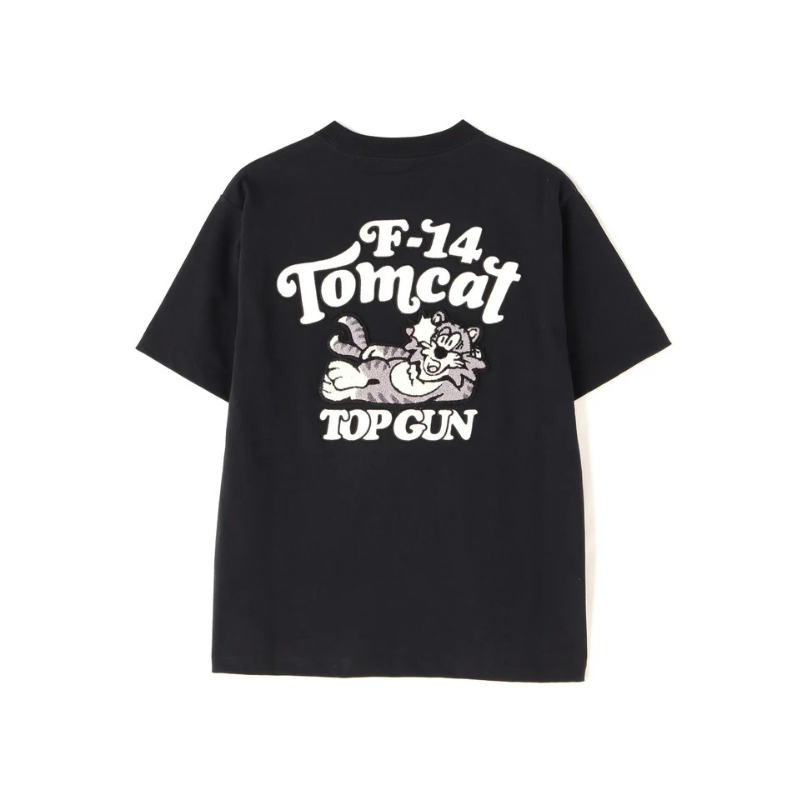 AVIREX SAGARA TOM CAT T-SHIRT "BLACK"  7834934036-010