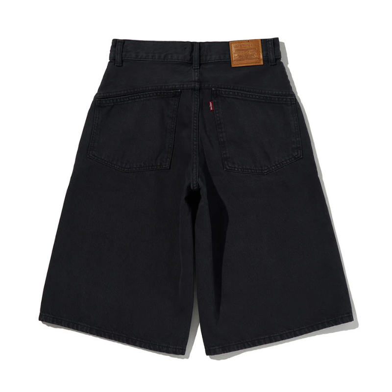 Levi’s SUPER BAGGY JORT JEANS "BLACK" 005DT-0004