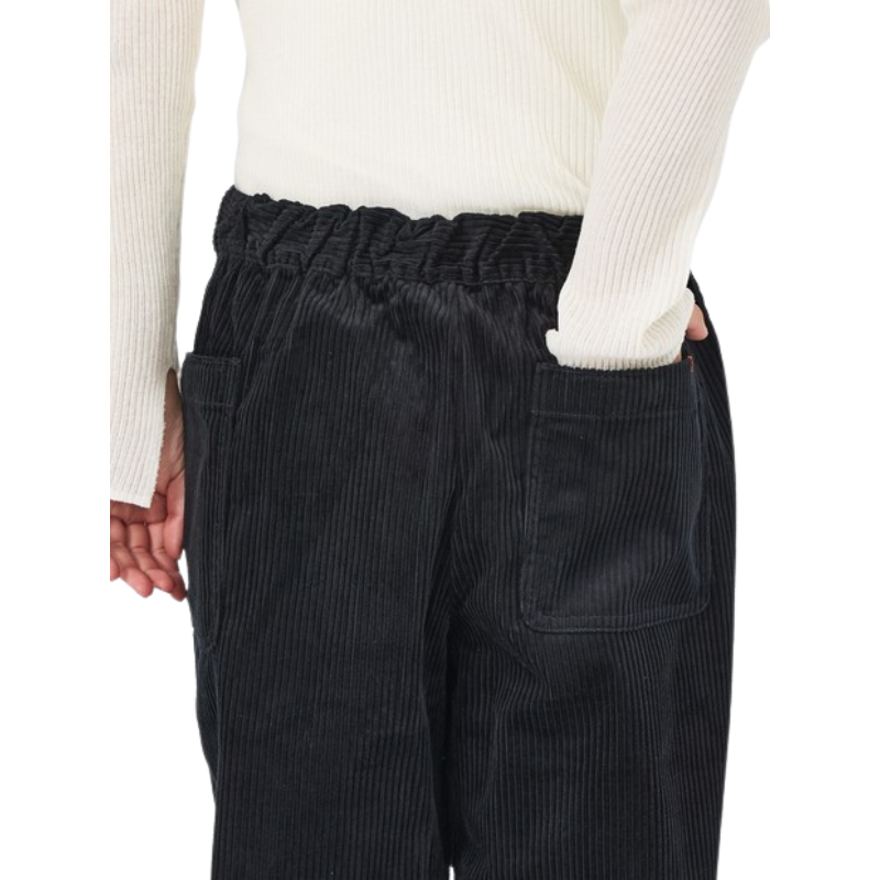 UNIVERSAL OVERALL CHILLPAN TAPERED PANTS  "BLACK" U2633630-B