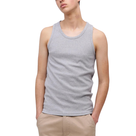 AVIREX DAILY RIB TANK TOP  "GRAY" 7835937002-020
