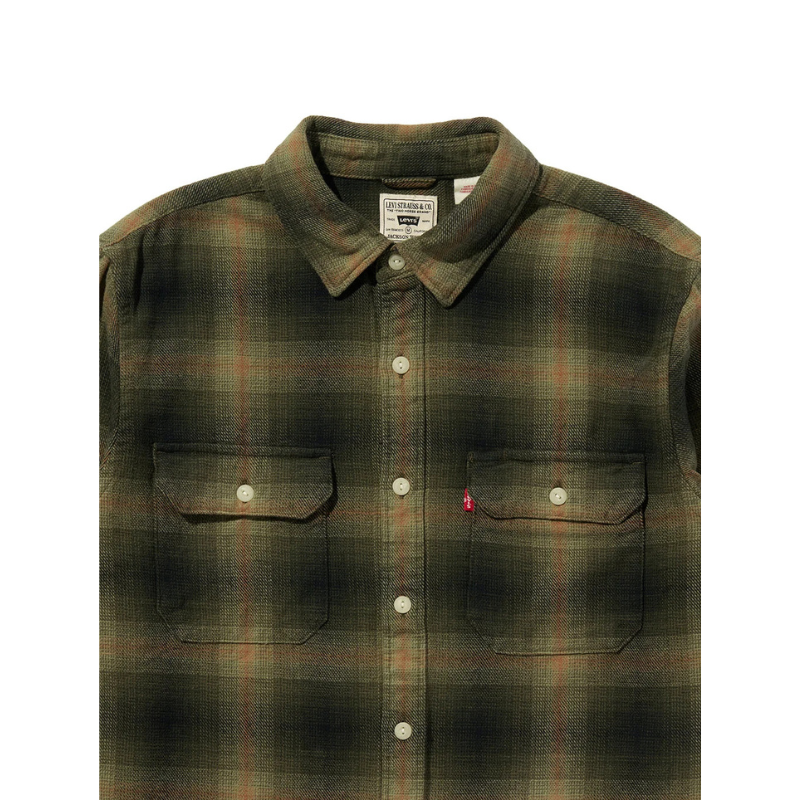Levi’s JACKSON WORKER OVER SHIRT "GREEN" 19573-0304